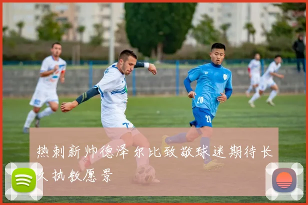 热刺新帅德泽尔比致敬球迷期待长久执教愿景